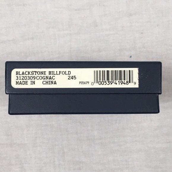 NEW IN BOX Vintage Polo Ralph Lauren Blackstone Billfold Wallet!  Brown Leather - Picture 3 of 3